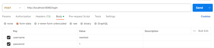  [spring][spring security] post로 http://localhost:8080/login 에 찔렀는데 왜 서버에서 값이 내려오지 않을까?원인은 CSRF TOKEN