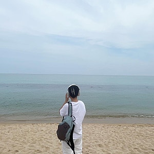 미스치프 롬버스 백팩 블루 후기 (장, 단점)