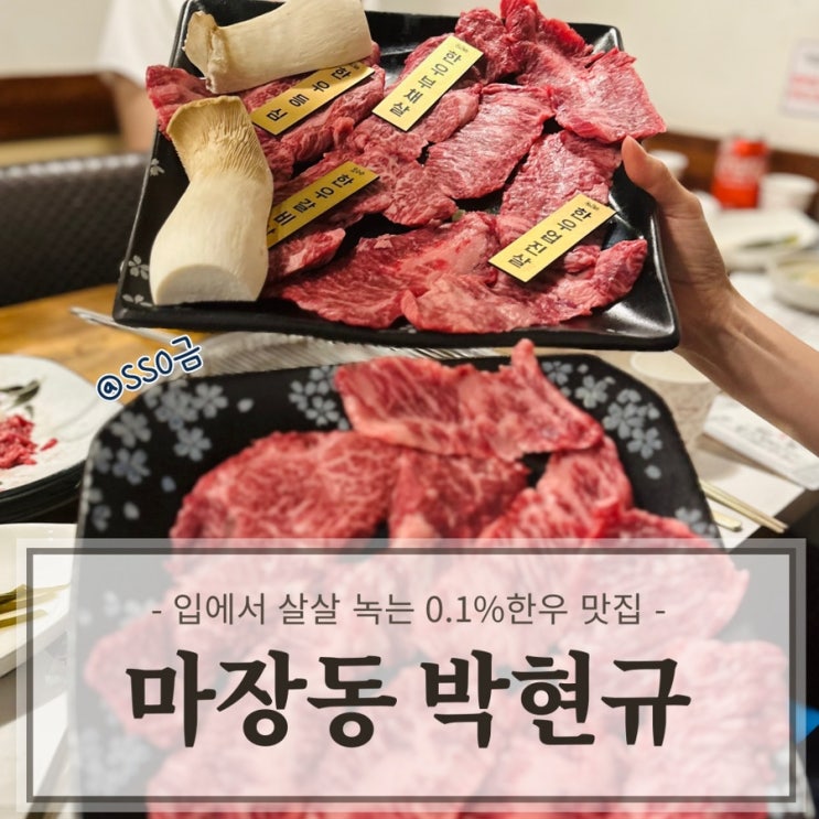  [논현]마장동 박현규 : 3만원대 가성비 소고기 코스 내돈내산 후기(단체/주차/메뉴)