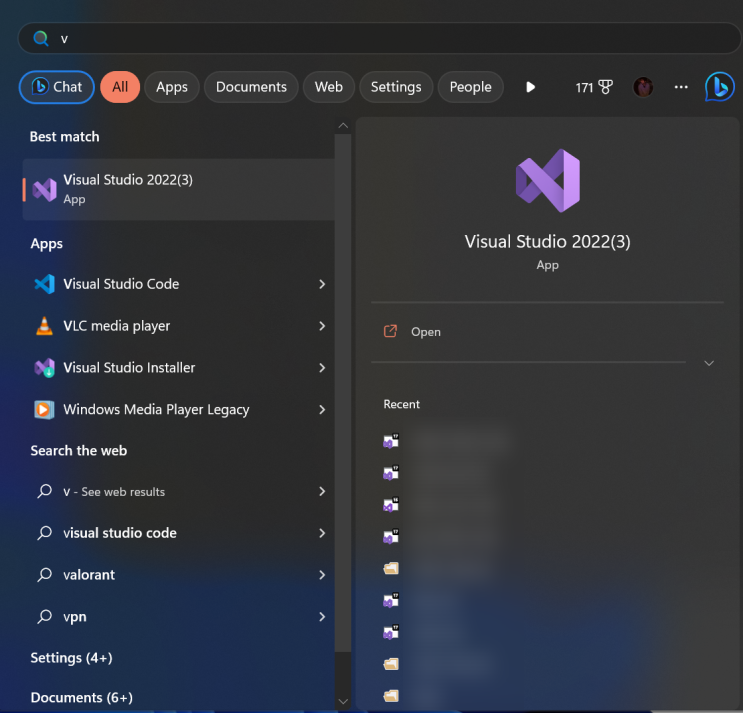  Visual Studio 2022 (3) 숫자가 신경쓰일때