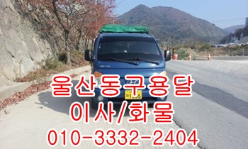 울산동구용달 방어진 정자 양남 양북 감포 염포 양정 진장동 울릉도 이삿짐.