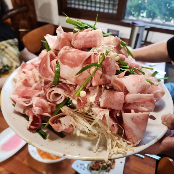  비오는날 먹었던 대구달서구 맛집장수오리 남산점