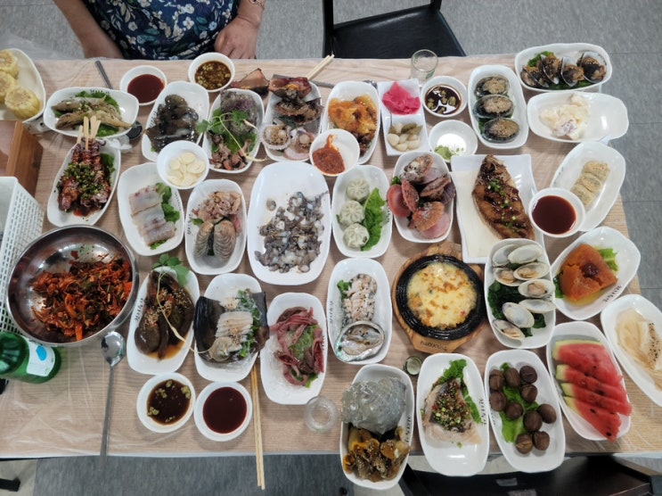  목포 북항 회 센터(천지 수산) 다녀와서