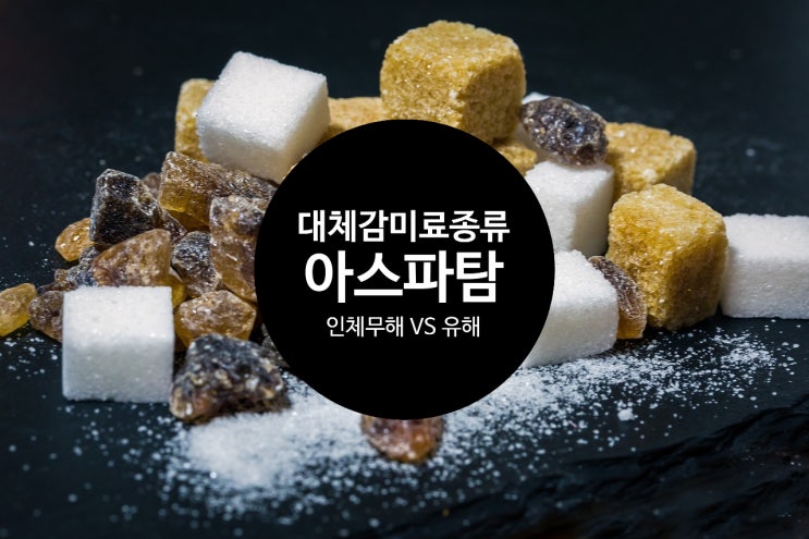  아스파탐? 제로 칼로리 당류의 종류와 인체 무해 VS 유해 ?