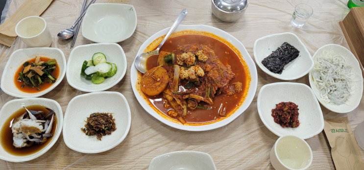  속초 교동 가오리찜 생선찜  맛집 '배가네찜' (Feat. 청어 알젓, 알곤이 주는 집)