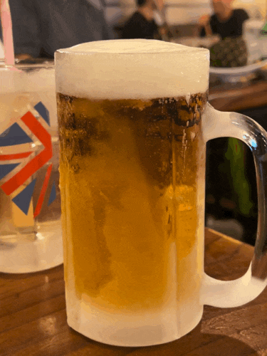  할맥에서는 감튀와 생맥주를 먹자!