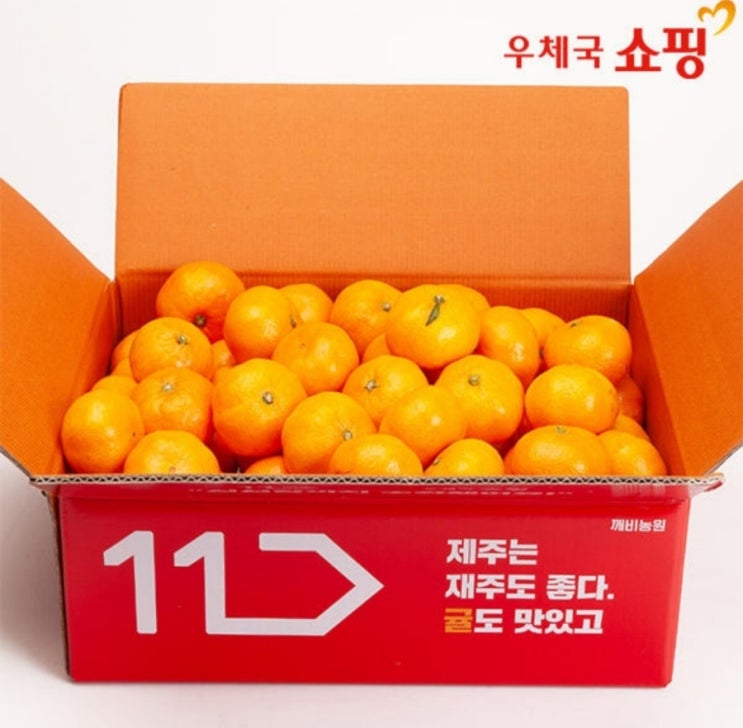 [우체국쇼핑] 깨비농원 달콤한 제주 하우스감귤 2. 5kg 4.5kg