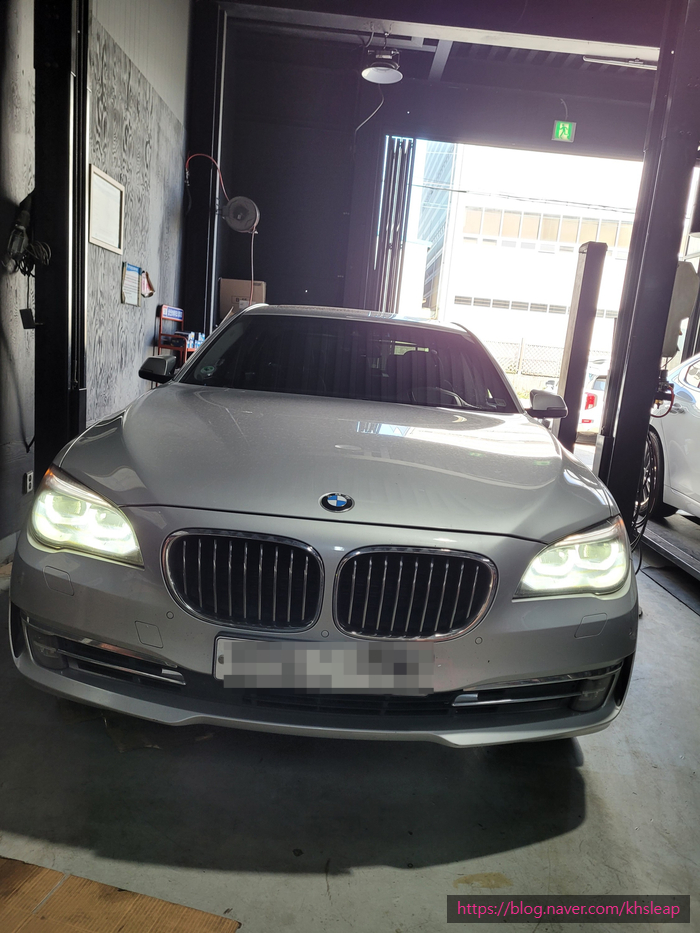  [ bmw 740d 엔진 dpf 경고등 점등 디젤 흡기크리닝 dpf 클리닝 차량 하부 더그덕더그덕 소음 정비 ] 수입차정비
