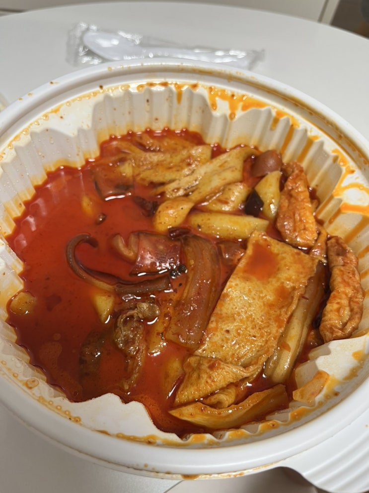  엽기떡볶이 신메뉴 마라떡볶이 7000원 할인받아 먹은 꿀팁 후기 (현재 전국 품절)