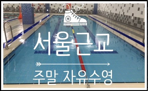 서울 근교 주말 자유수영이 가능한 안산호수공원 실내수영장