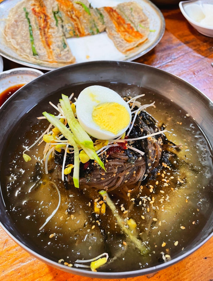 평창 맛집 시원한 메밀막국수 봉평메밀진미식당