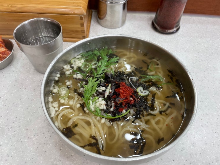  인덕원 추억의 기계우동집 따뜻한 한 끼