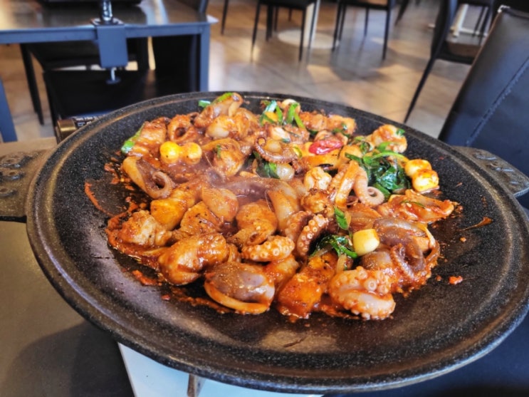  광주 문화전당역 매운 음식 맛집 쭈꾸미잡스