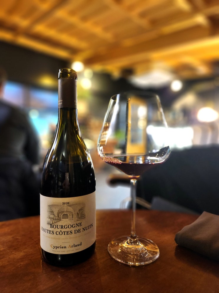  [프랑스] Cyprien Arlaud Bourgogne Hautes Cotes de Nuits 2020 - 흥에 겨워