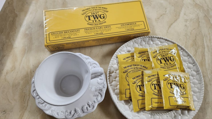  TWG TEA . THE FINEST OF THE WOREA