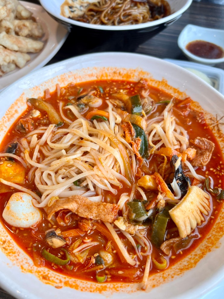  구의동 맛집, 짬뽕지존 아차산점 짬뽕 쌀국수 수제만두 메뉴 추천!