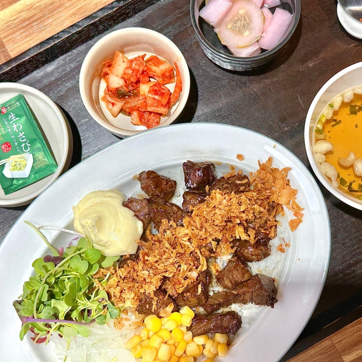  강릉 초당동 맛집, 덮밥이 너무 맛있는 감성 맛집 | 초당 미소