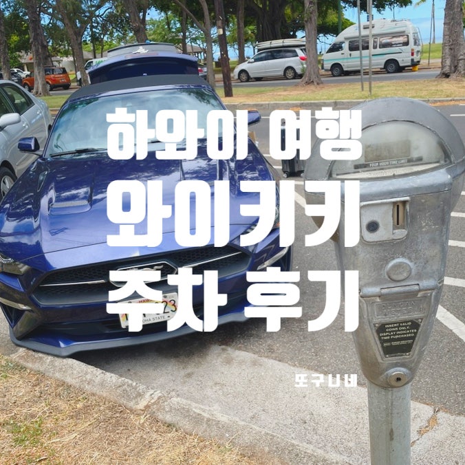  미국 하와이 여행, 호놀룰루 와이키키 무료 주차 후기