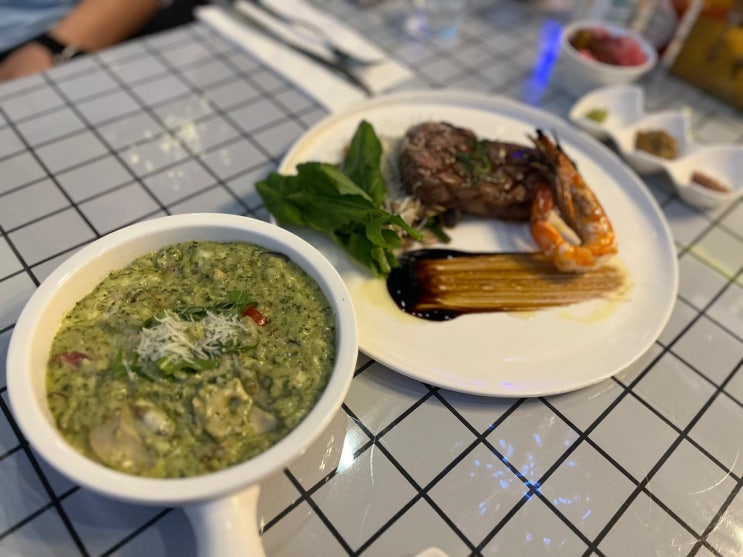  안양동 덕천마을_원,태리 (스테이크 리조또 피자 파스타 맛집)