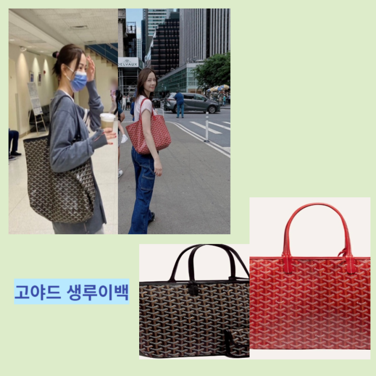 언제봐도 예쁜 30대 40대 여성 명품백 손태영 고야드 생루이백 가방 PM 가격 언제봐도 예쁜 30대 40대 여성 명품백 손태영 고야드 생루이백 가방 PM 가격