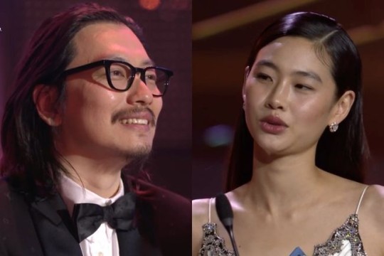 이동휘정호연, '청룡시리즈어워즈' 꽉 채운 8년차 현실 커플 [Oh!쎈....