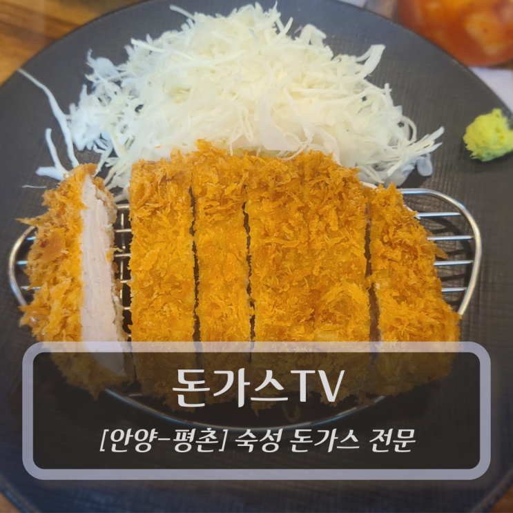  [안양-평촌, 숙성돈가스] 돈가스tv