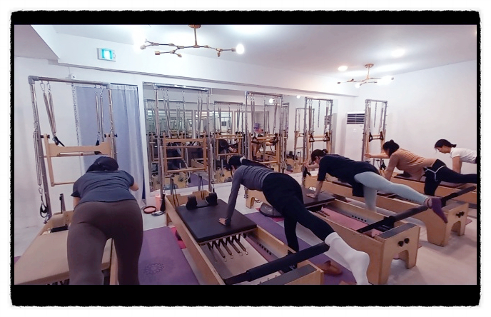  {대전목동필라테스전문}E끌림필라테스에서 리포머필라테스로 벨런스운동으로 전신강화하기