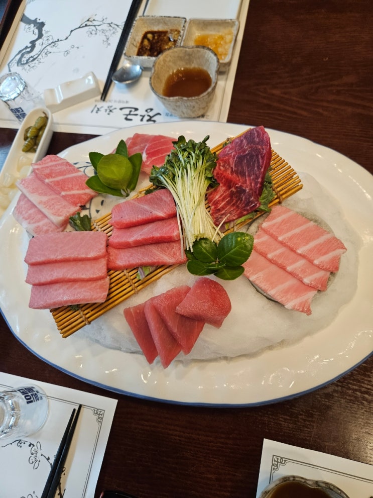  울산횟집 《장군참치》 울산삼산동참치 맛집 죽코스요리 추천