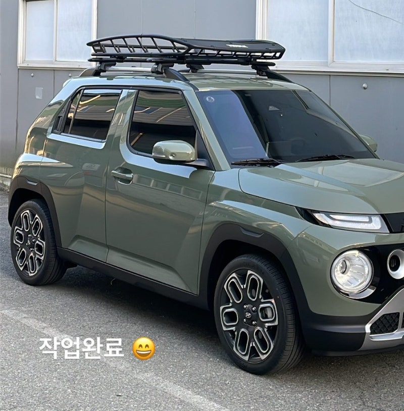캐스퍼 꾸미기 _ 툴레 가로바 루프바스켓 캐니언XT