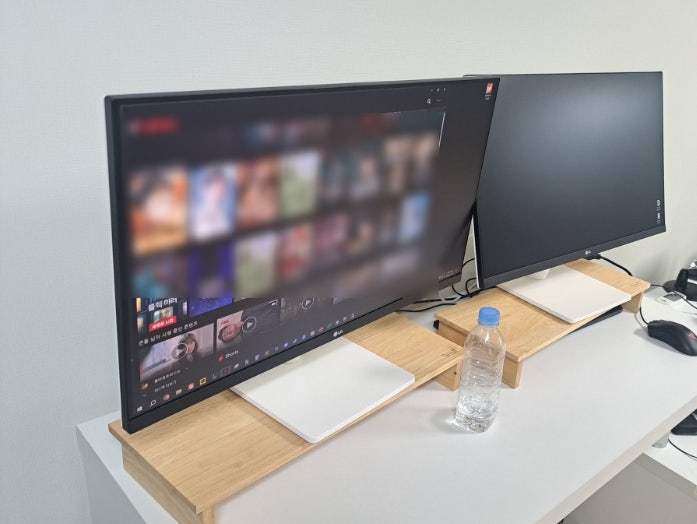 내 돈 내산 LG27인치 PC 모니터 27MP500W(IPS 패널/화이트/75Hz) 설치부터 사용 후기 내 돈 내산 LG27인치 PC 모니터 27MP500W(IPS 패널/화이트/75Hz) 설치부터 사용 후기