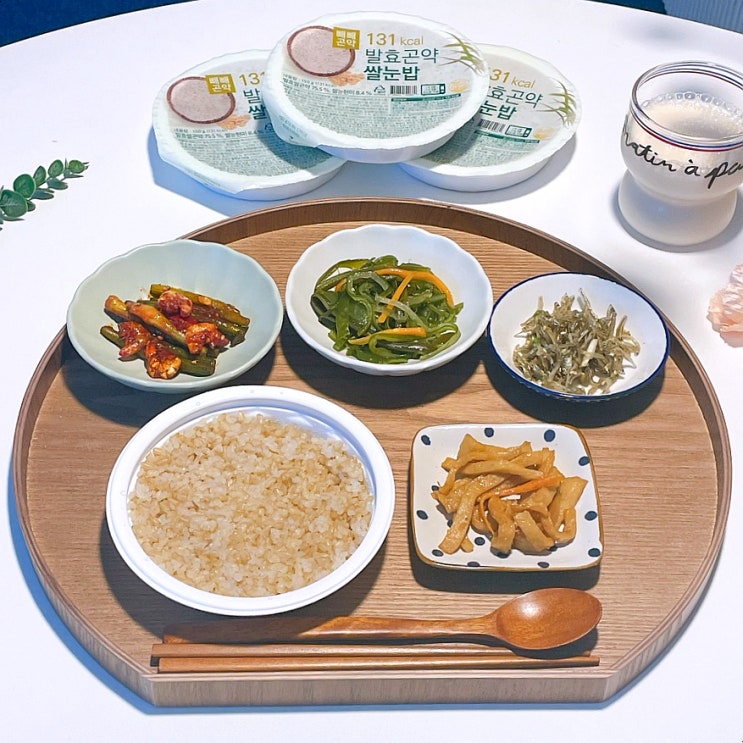 빼빼곤약 발효곤약쌀눈밥 간편한 저탄수화물 식단 곤약 다이어트