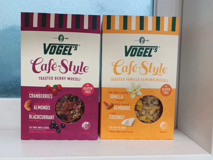 아침대용식 맛있는 뮤즐리 추천! VOGEL'S Cafe Style 보겔스 카페스타일 크랜베리 아몬드 블랙커런트베리, 바닐라 아몬드 코코넛 에어 뉴질랜드가 선택한 일등석블랙퍼스트 아침대용식 맛있는 뮤즐리 추천! VOGEL'S Cafe Style 보겔스 카페스타일 크랜베리 아몬드 블랙커런트베리, 바닐라 아몬드 코코넛 에어 뉴질랜드가 선택한 일등석블랙퍼스트