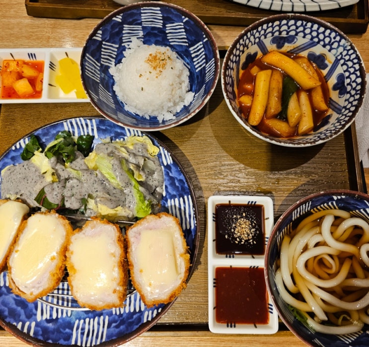  NC백화점 신구로점 맛집 테루, 돈까스랑 떡볶이를 한번에