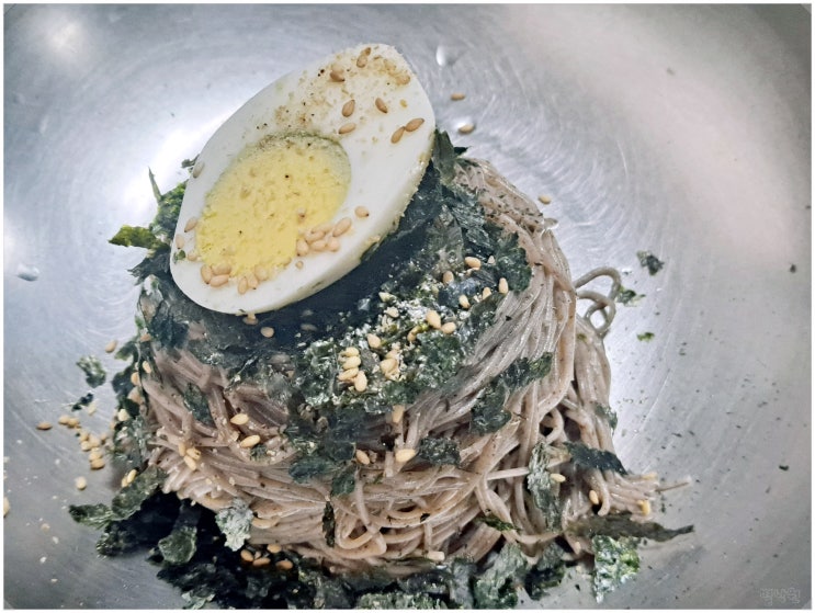  백촌막국수_ 강원도 고성 평일에도 줄 서는 맛집 테이블링 웨이팅 필수