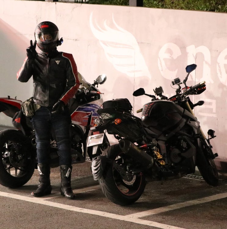  GSR-750 2016 - SF스타일 미러