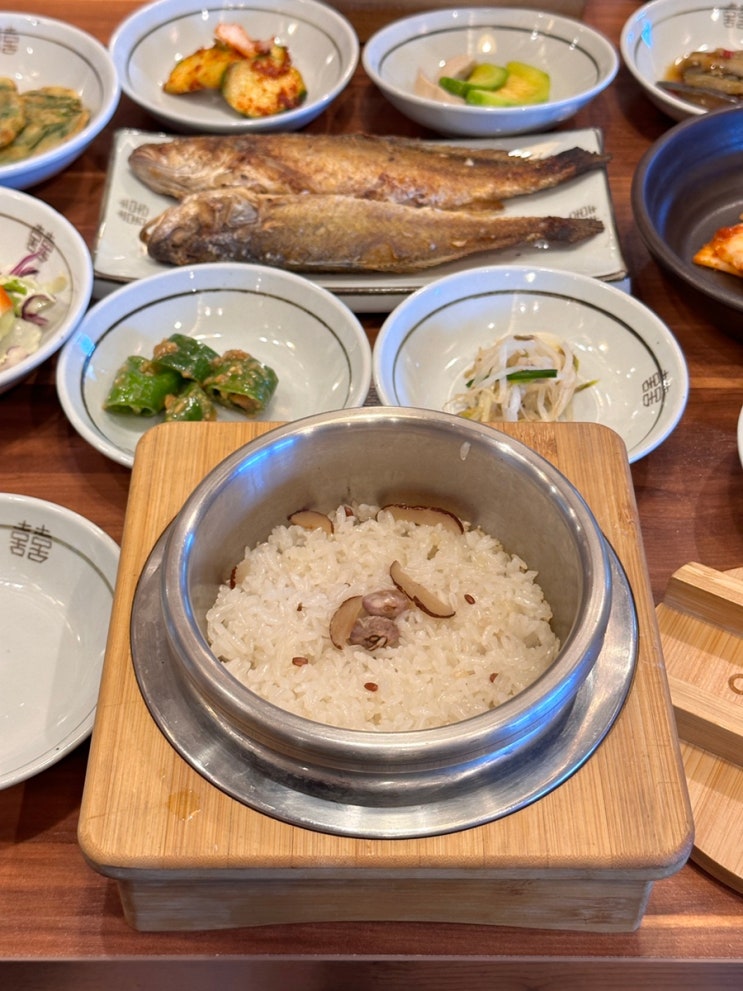  부산솥밥 거제동 한식 맛집 이조솥밥