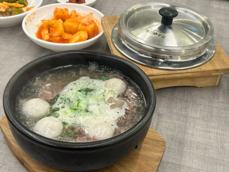  [공덕역 맛집] 곰탕으로 해장 완 '명인등심' 점심 특선