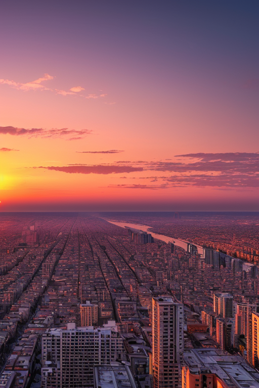 [Ai Greem] 배경_전경 145: Free images of lovely urban & city landscapes showing beautiful sunset