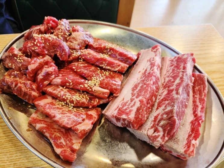  제천 놀이방 식당 소갈비살 맛집 청풍원
