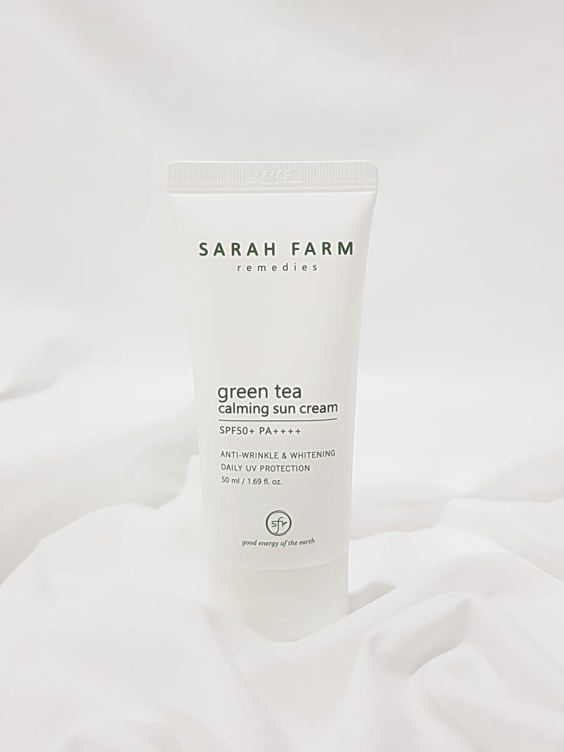 촉촉한선크림 사라팜 그린티썬크림 추천해요 : 네이버 블로그