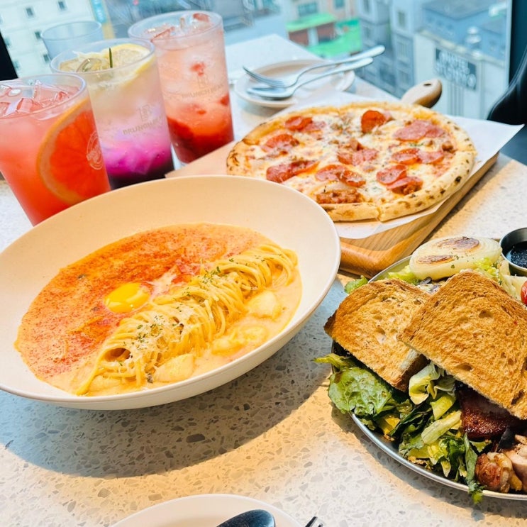  수원 인계동 브런치 맛집! 루프탑에서 브런치먹기