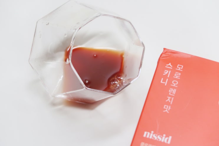  체지방감소 다이어트음료 니씨드 스키니 모로오렌지맛