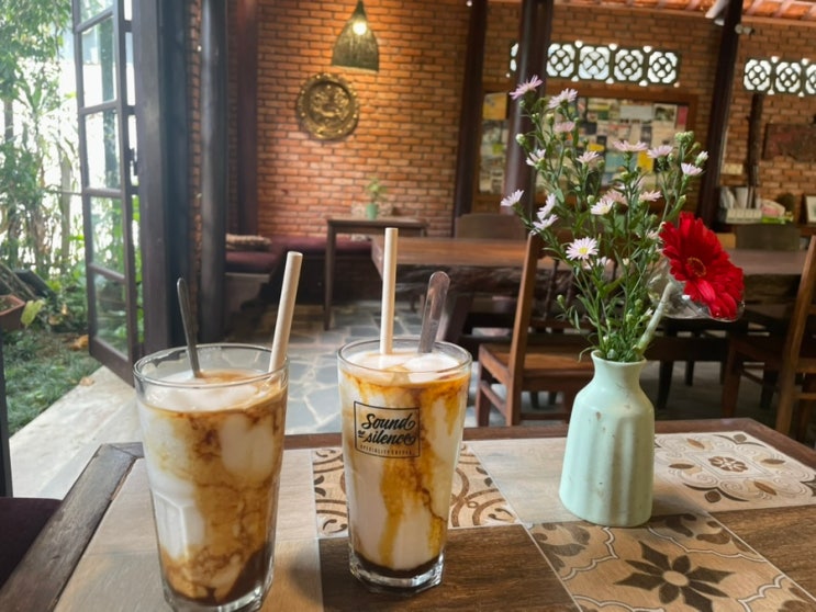 호이안 안방비치 멋스러운 카페추천 | 사운드 오브 사일런스 카페 코코넛커피