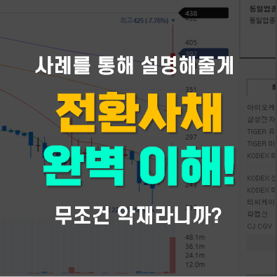 전환사채권 발행과 리픽싱, 전환청구권 행사 시 주가영향(호재? 악재?)