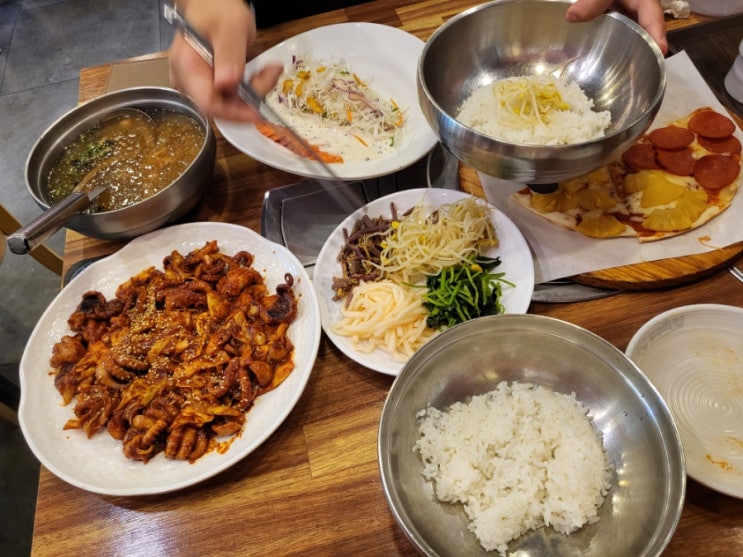 포천 광릉수목원 고모리 맛집, 가족모임하기 좋은 쭈꾸미킹!