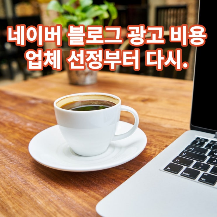  네이버 블로그 광고 비용, 업체 선정부터 다시.