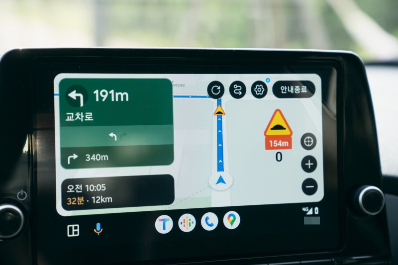 현대차/기아차 순정 내비게이션 안드로이드 오토 티맵 유선 연결 방법