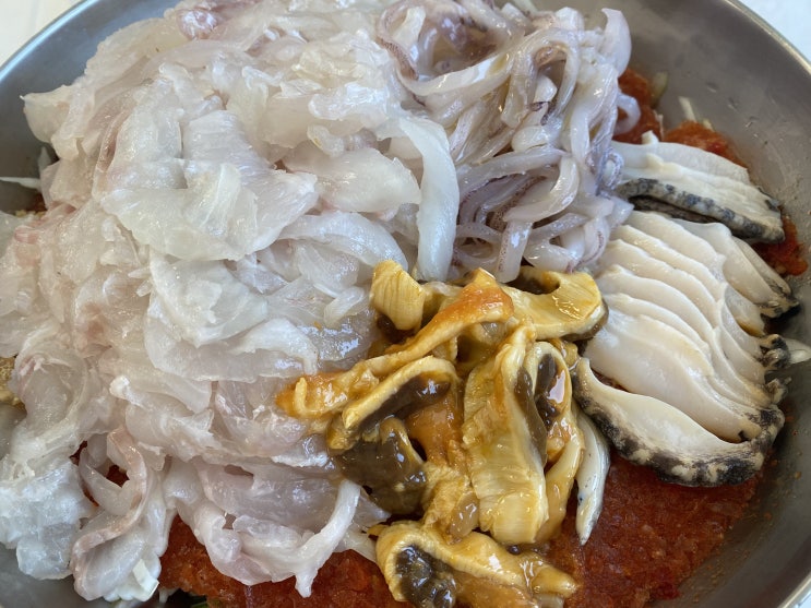  영종도 을왕리 웨이팅 물회 맛집 / 선녀풍 황제물회 해물파전 데이트 여행 추천 웨이팅 방문 후기 꿀팁