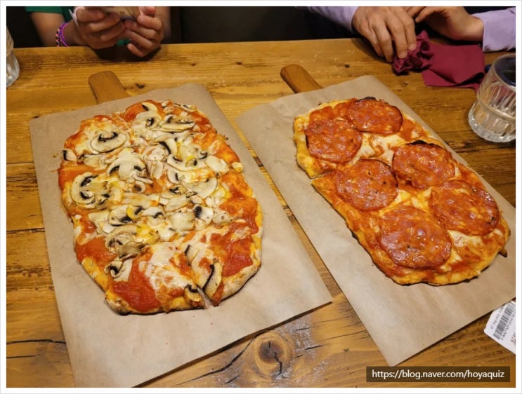  이탈리아여행) 로마 피자 맛집 Pinsitaly trevi(트레비 분수 근처 맛집)