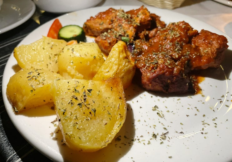  [독일 본 그리스식 맛집] 본 도착 & 레스토랑 올리브 | 송아지, 치킨 특선 요리